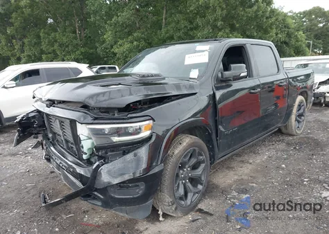 2020 Ram 1500 Limited 4X4 5'7 Box z USA, uszkodzony, nr VIN 1C6SRFHT0LN144291